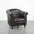 Chesterfield Club Chair in Dark Cowhide Leather For Sale - Image 14 of 14