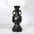 Pair of Mid-Century Iron Dragon Amphora Chinoiserie Table Lamps W/ Ring Details For Sale In New York - Image 6 of 15