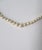 Metal Pearl Choker Necklace 14kt Gold Clasp, Circa Mid-20th Century For Sale - Image 7 of 9