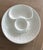 Made in portugal by Bordallo Penheiro this white artichoke platter will add elegance to any table.