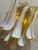 Amber Murano Glass Wall Sconces, Set of 2 For Sale - Image 9 of 10