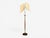 American Modern, Floor Lamp, Walnut, Brass, Vellum, Usa, 1950s For Sale - Image 4 of 14