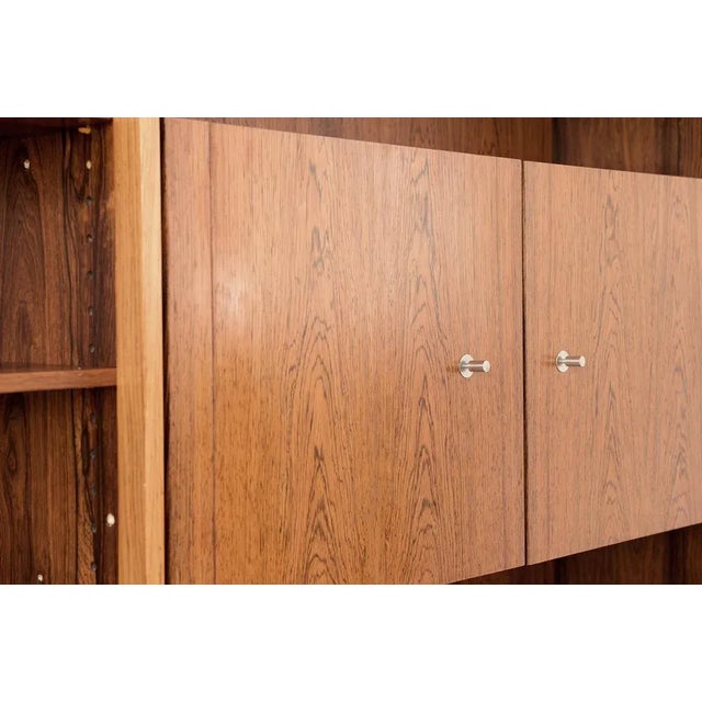 German Rosewood Wall Unit from Perfecta, 1960s For Sale - Image 16 of 18
