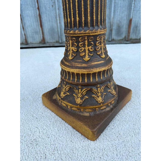 Vintage Roman-Greek Ceramic Column, 1950s-1960s For Sale - Image 12 of 13
