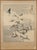 Enchanting Japanese Byobu Meiji Period Hand Painted Folding Screen Late 19th Century For Sale In New York - Image 6 of 8