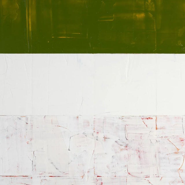 Abstract Contemporary Abstract Acrylic on Paper Mounted on Wood Panel Painting "Rollercoaster" by Matthew Langley For Sale - Image 3 of 5