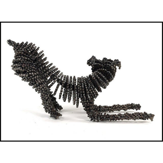 The sculpture is of impressive craftsmanship and size, measuring approximately 16" x 10" x 28". Nirit Levav Authentic and...