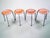 Mid-Century Modern Vintage Stools Bent Plywood and Metal, 1960s, Set of 4 For Sale - Image 3 of 13