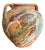 Contemporary Vintage Drip Glaze Terracotta Cachepot / Amphora Vessel, 8” For Sale - Image 3 of 12