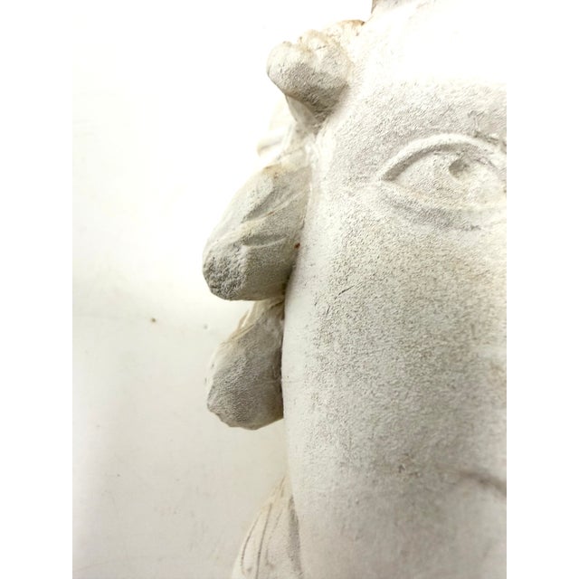 Vintage Plaster Reproductions of 4 Heads From the Wawel Collection, Poland - Set of 4 For Sale - Image 16 of 17