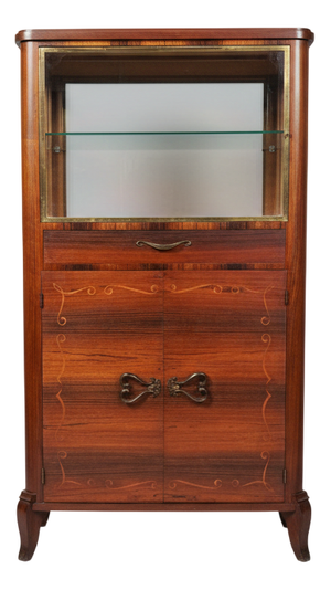 Vintage French Art Deco Display Cabinet, 1930