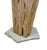 Vintage Mid Century Rustic Southwestern Folk Art Saguaro Cactus Skeleton & Stone Floor Lamp For Sale In Chicago - Image 6 of 9