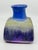 Beautiful Blue Drip Glazed Fantoni Square Fantoni Vase For Sale - Image 10 of 14