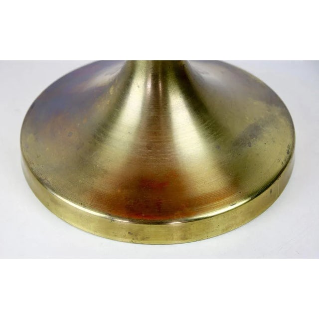 Mid-Century Orange Glass Table Lamp, 1960s For Sale - Image 13 of 18