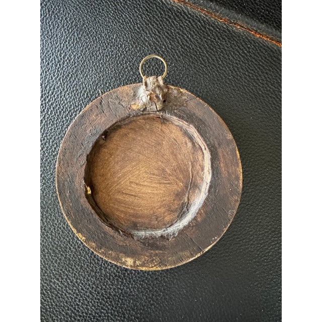 Antique Framed Miniature Reproduction of Mrs. Jane Pemberton Small For Sale - Image 4 of 4