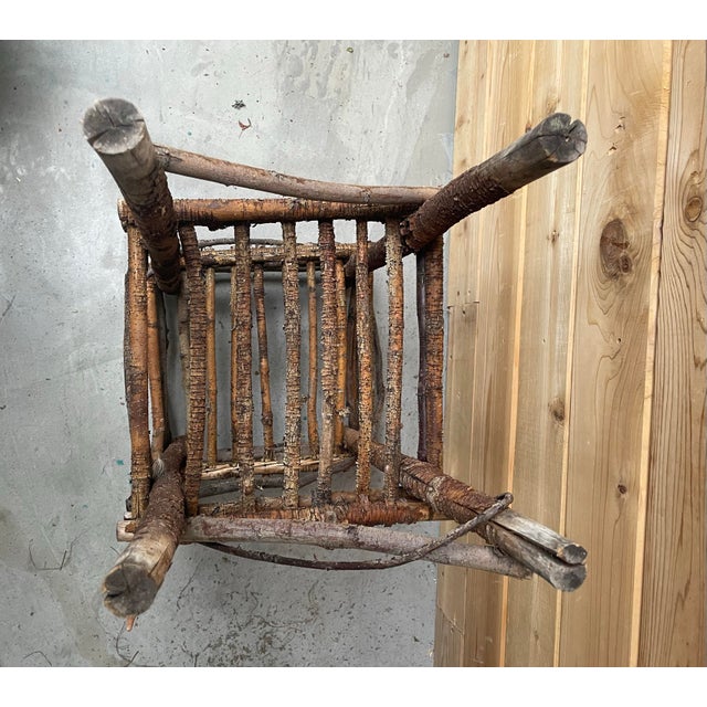 Sand Vintage Bentwood Plant Stand For Sale - Image 8 of 9