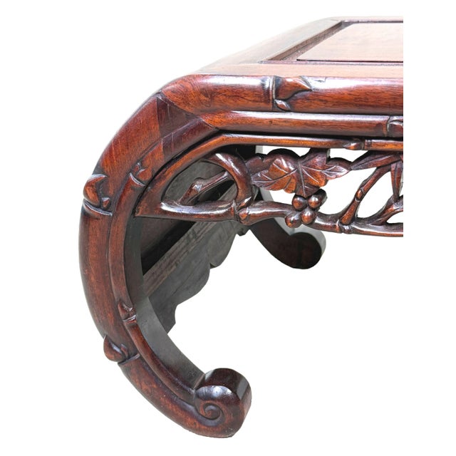 Chinese Export Hardwood Coffee Table, 1870 For Sale - Image 4 of 11