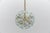 Gold and Glass Snowflake Lamp from Zero Quattro, Italy, 1960s For Sale - Image 4 of 15