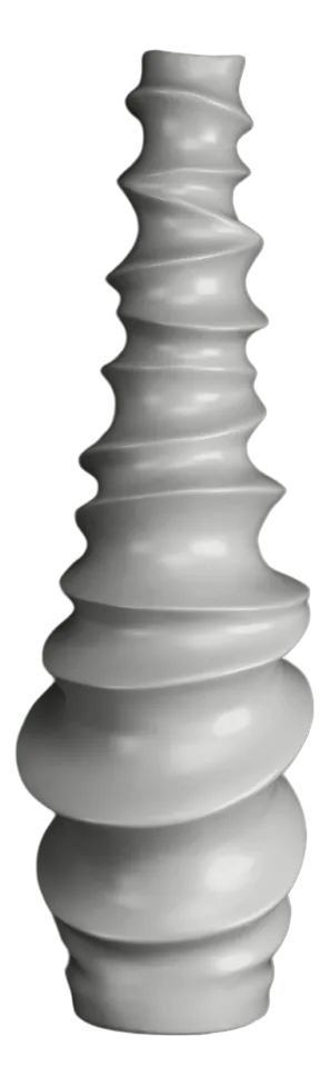 Shar Pei Vase in Grigio Ceramic Vase from VGnewtrend