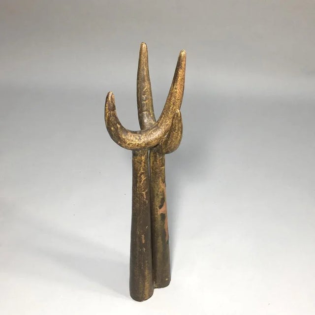 Sculpture in Stoneware by Åke Holm, Sweden For Sale - Image 4 of 8