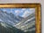 Wood 2001 Dan Young “Frying Pan Lake” Original Landscape Oil on Masonite Painting – Gilt Wood Framed For Sale - Image 7 of 12