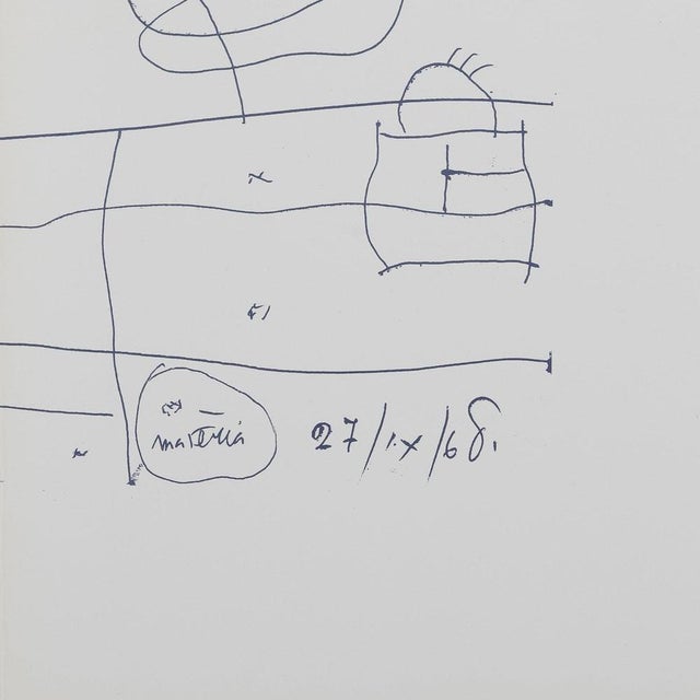 Joan Miro, Tapis de Tarragona X, Lithograph For Sale - Image 3 of 6