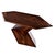 1960s Don S. Shoemaker for Senal of Mexico Cocobolo Modern Pedestal Dining Table For Sale - Image 5 of 15