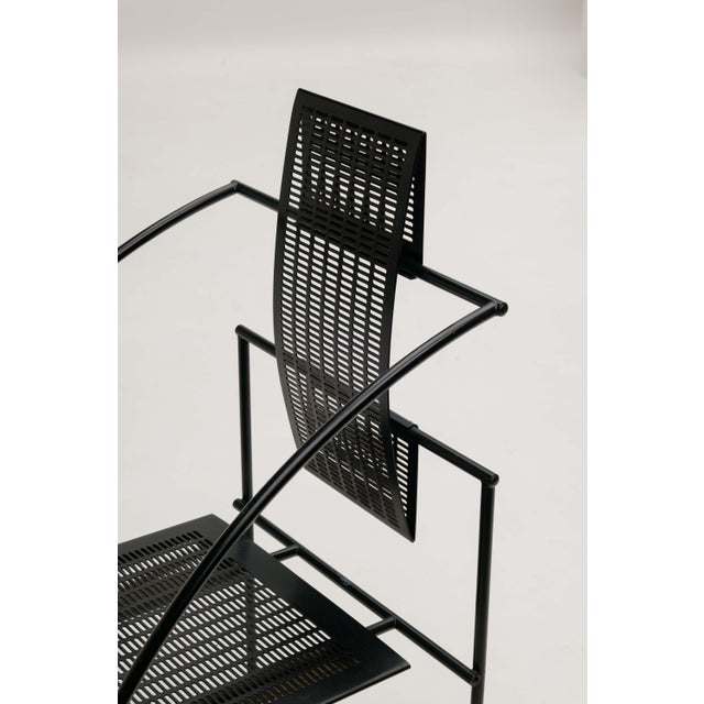 Metal Vintage Quinta Chairs by Mario Botta for Alias, 1980s, Set of 8 For Sale - Image 7 of 17
