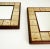 Mid-Century Modern 1960s Mid-Century Modern Berthold Muller Style Tile & Rosewood Wall Mirrors - A Pair For Sale - Image 3 of 8
