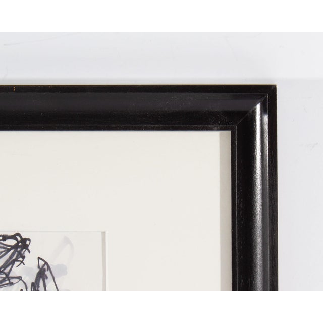1960s Marker Drawing by James L. Bruch For Sale - Image 4 of 7