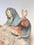 Pieta / Vesperbild, German, 17th century Carved wood, painted Dimensions: 38.5 x 21 x 18 cm Worm-eaten (no traces...