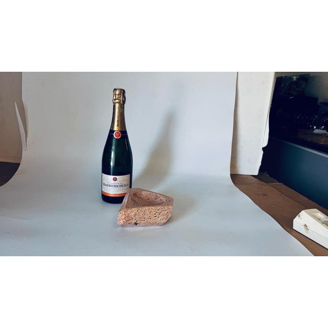 Heavy Art Deco Ashtray, 1930s, Straight Lines Inspired by Bauhaus and Le Corbusier : This striking Art Deco ashtray from...