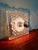 Space Age Wall Sconce in Clear Pressed Molded Glass, 1970s For Sale - Image 11 of 13