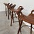 Vintage Bar Stool in Wood in the style of Sergio Rodrigues For Sale - Image 10 of 14