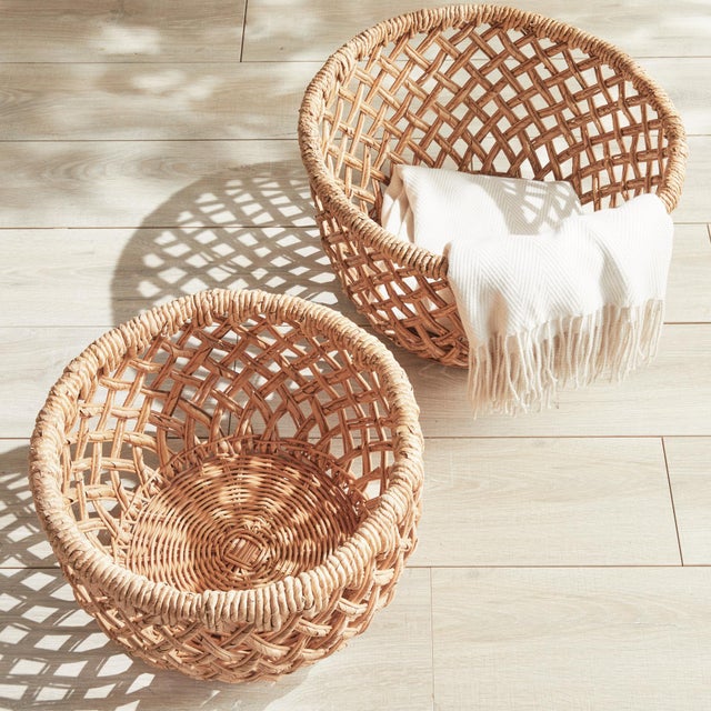 Emlyn Baskets, Set Of 2 For Sale In Chicago - Image 6 of 8