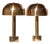 Mid 20th Century Robert Sonneman for Laurel Mid Century Brass Dome Table Lamp - Pair For Sale