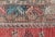 Antique Turkish Oushak Rug With Red, Soft Blue, Teal, and Cream Accents For Sale - Image 9 of 13