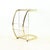Vintage Side Table in Brass and Glass, Italy, 1970 For Sale - Image 4 of 10