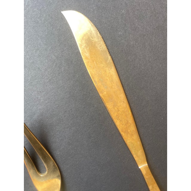 Scanline Flatware for 6 by Sigvard Bernadotte, 1950s, Set of 39 For Sale - Image 13 of 17