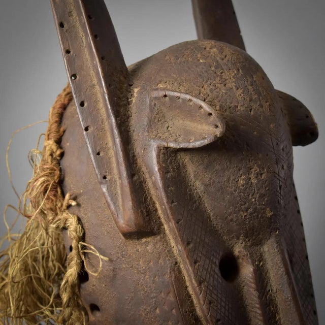 Early 20th Century Bamana Kore Mask Mali For Sale - Image 10 of 10