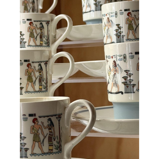 Discover a remarkable intersection of 1960s Dutch utility and the timeless allure of the Nile. This complete 18-piece...