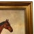 Accurate reproduction of the original oil painting, this image is printed on canvas, mounted to a board and treated with a...