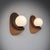 Eartly Ceramic and Opaline Glass Wall Lamp from Doria Leuchten, Germany, 1970s, Set of 2 For Sale - Image 6 of 8