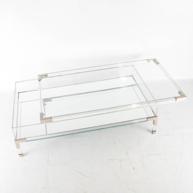 Coffee Table with Display Case, 1980s For Sale - Image 16 of 16