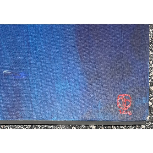 "Florida Day" Acrylic on Canvas by Joe Davis 2010 For Sale - Image 4 of 10