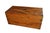 Brown Antique Camphor Wood Campaign Chest With Brass Hardware For Sale - Image 8 of 18