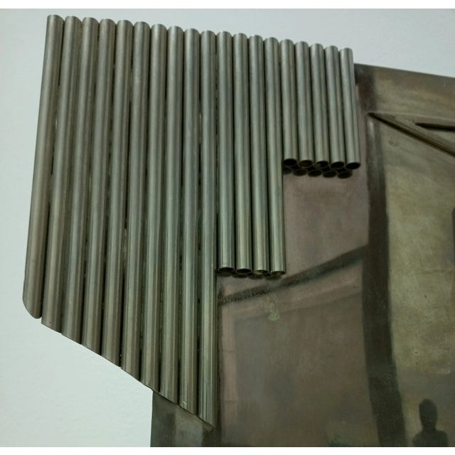 1970s Austria Pair Modernist Profile Head Sculptures tamped Hagenauer Wien - a Pair For Sale - Image 9 of 14