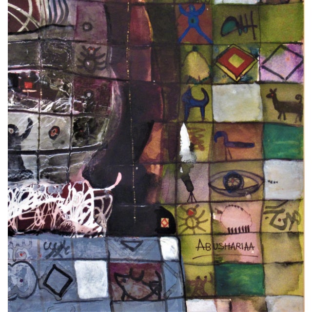 Ahmed Abushariaa, Untitled, Circa2000 For Sale In San Francisco - Image 6 of 8