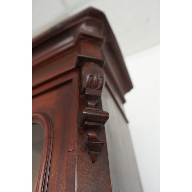 Antique Victorian Secretary Desk Bookcase For Sale - Image 16 of 17