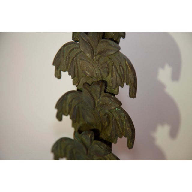 Mid 19th Century 19th Century English Bronze Letter/Calling Card Rack For Sale - Image 5 of 10